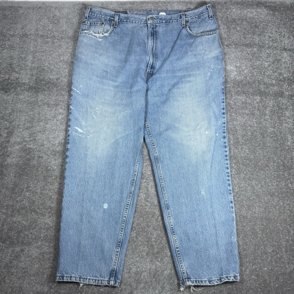 Vintage Levi's 560 Jeans Mens 46x30 (Fits 43x30) Blue Loose Fit Tapered Leg USA
